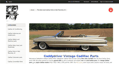 Desktop Screenshot of antiquecadillacparts.net